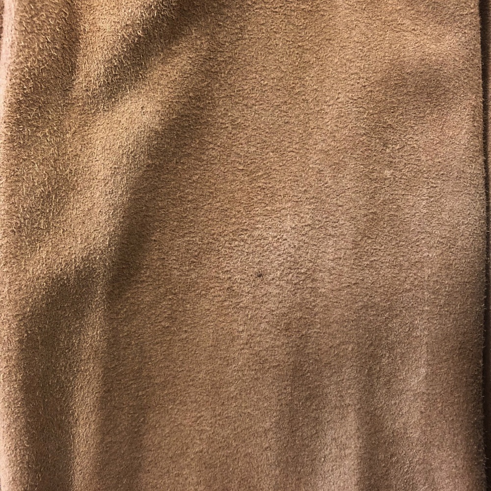 Valentino Suede Shirt Jacket Tan Size 54 - Picture 3 of 6